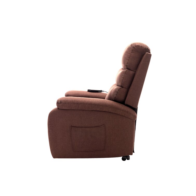 Latitude Run® Reclining Heated Massage Chair with Swivel and