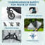 AIYAPLAY Baby Stroller Foldable Adjustable Seat from Birth 6.3kg-569244536