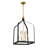 Electra 8-Light Lantern Birdcage Chandelier in Black-44598479-5700598-5700599