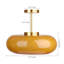 Glass Semi Flush Mount-595763385
