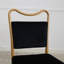 Chaise de salle à manger rembourrée en velours Mid-Century avec structure en métal grain de bois-1567952961-1567952963