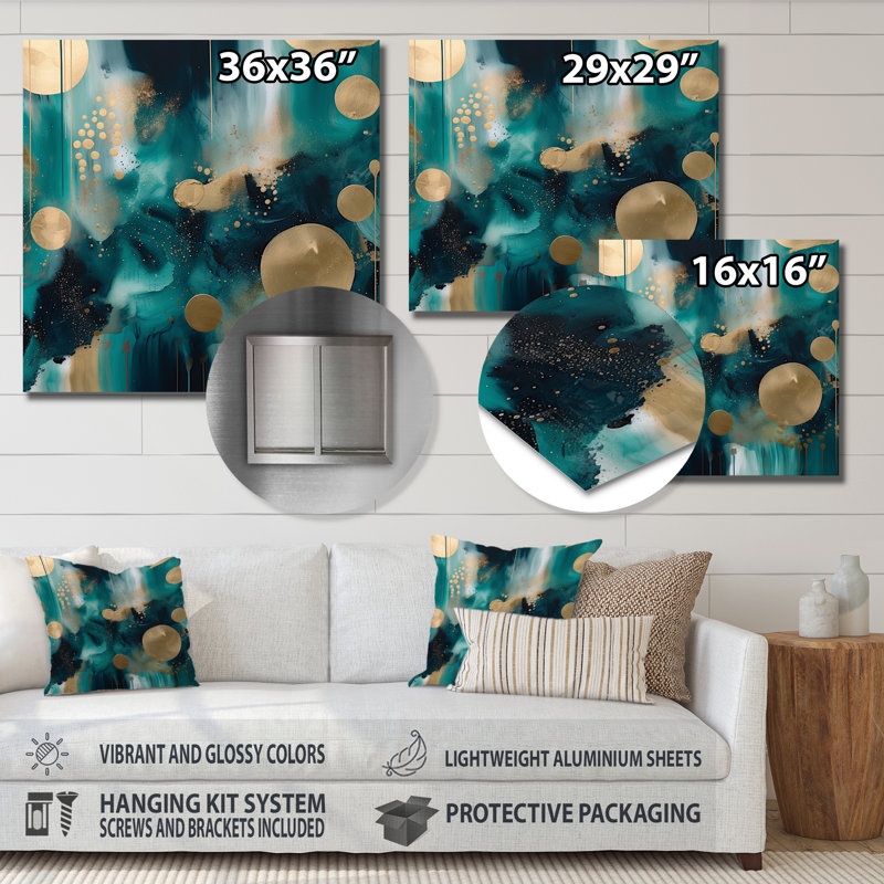 Décoration murale, H 16 po x l 16 po x P 1 po