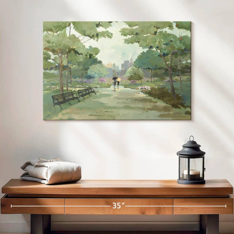 Sireci Springtime Walk, 16" H x 24" W