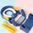Foldable Toilet Seat & Step with Splash Guard & Ladder