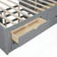 Lit de jour double robuste avec rangement pratique et design élégant-404759329