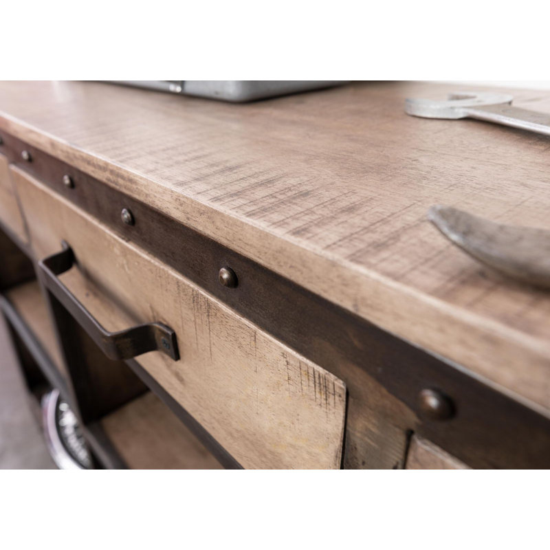 Heavy Industry 153cm Sideboard, Brown