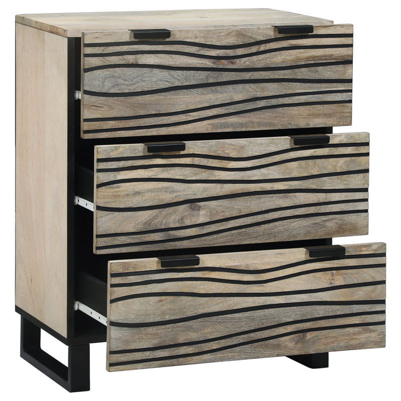 60cm Solid Wood Sideboard