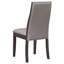 Ensemble de chaises de salle à manger élégantes et transitionnelles avec design ergonomique et siège rembourré-565861447-565861441