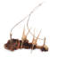 Sculpture de couple volant