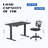 Office Set: Mesh Office Chair And Electric Standing Desk-114530667
