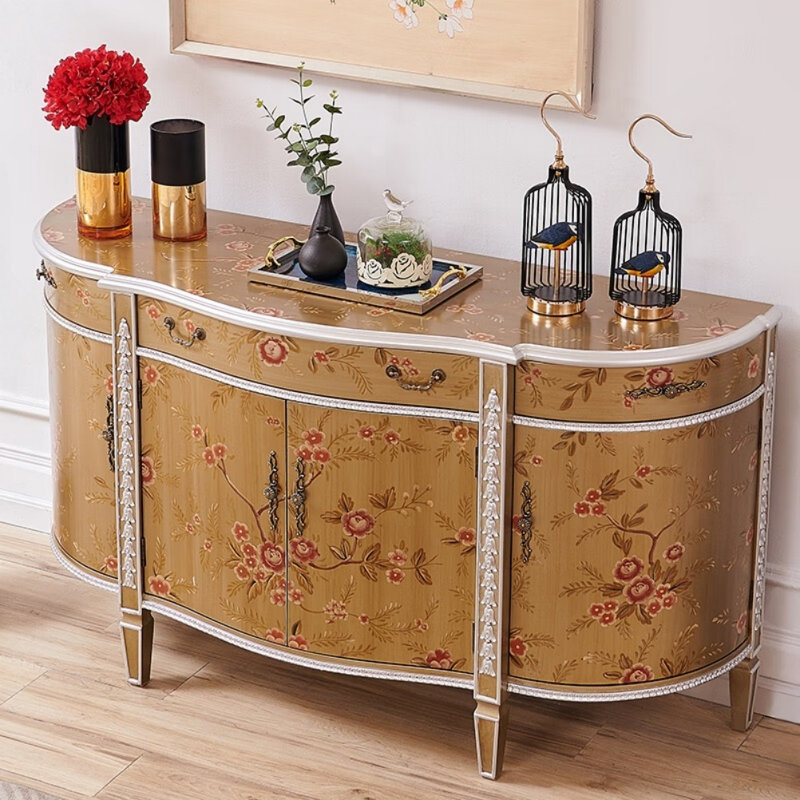 Creative Painted Entrance Cabinet
