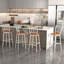 Alvesta Counter Stool with Solid Wood Frame