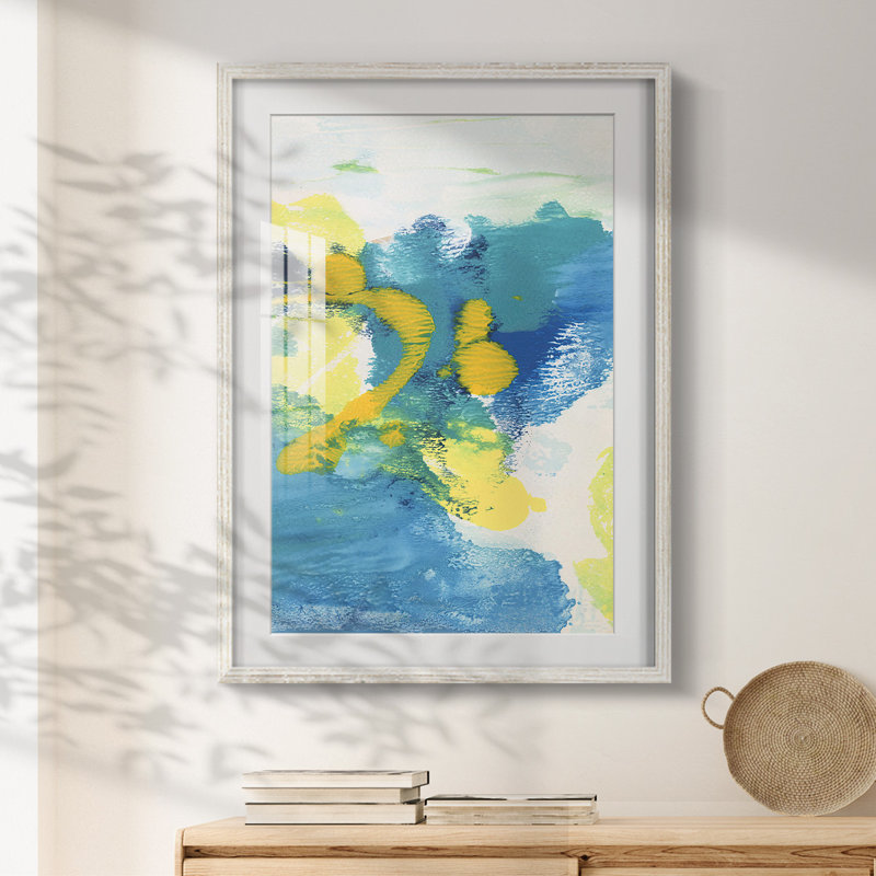 Early Dream I - impression encadrée, H 28,5 po x l 20,5 po, Blanc