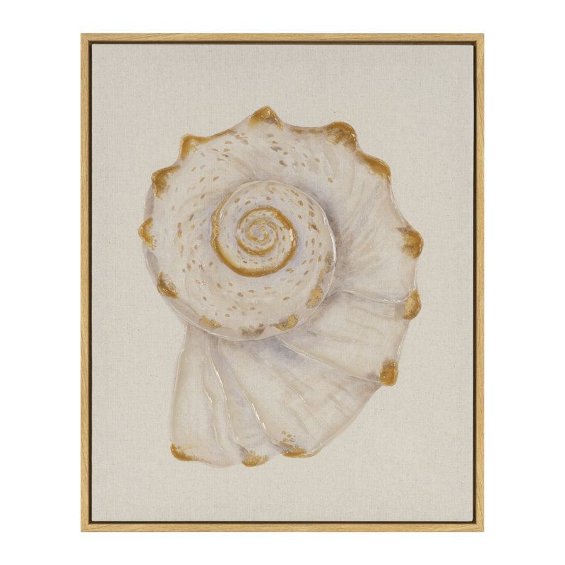 «Magic Shells II», toile encadrée encadrée par Art Brand Studios