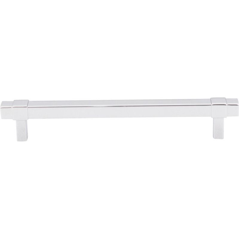 Zane Bar Pull, Polished Chrome, 3 3/4"