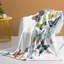Jeté en flanelle Cozy 50x60 - Léger et respirant pour lit de bébé
