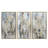 22X42 S/3 Abstract Canvas, Multi On Gold Frame