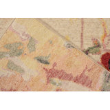 Distressed Homage Hand Knotted Wool Abstract Area Rug