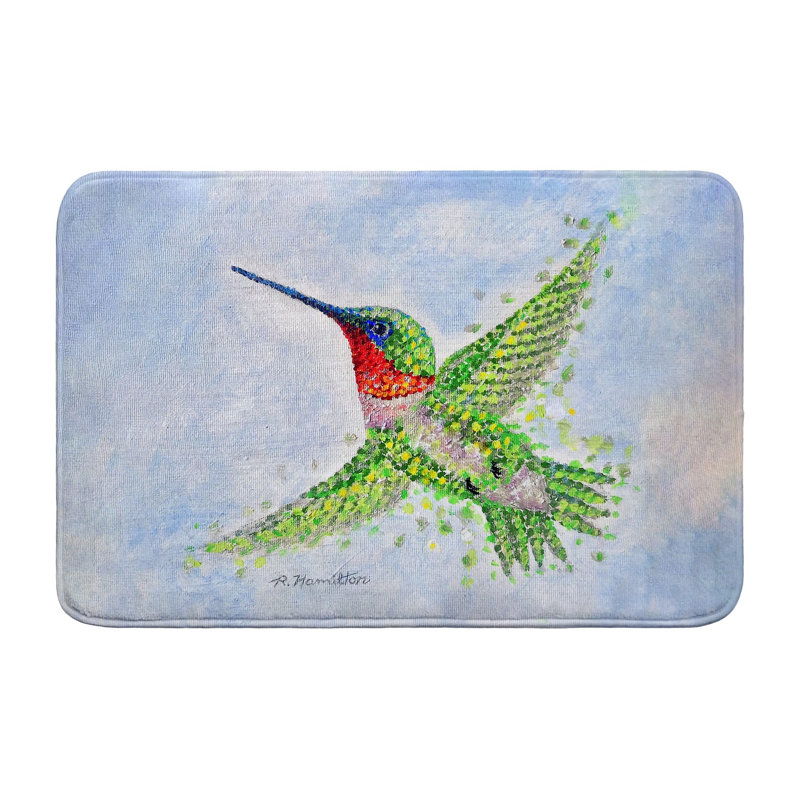 Tapis de bain Hummingbird, L 36 po x l 24 po