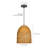 1-Light Pendant Light Dome-1903153332