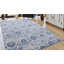 Tapis bleu en jute / sisal Olander-2026956614