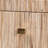 Etien Bali & Pari Julia Bohemian Woven Natural Grasscloth 1-Drawer Nightstand