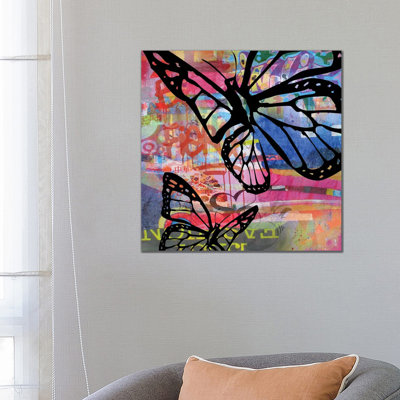 Butterfly I by Micha Baker - Wrapped Canvas Painting