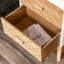 Daren 40cm W Manufactured Wood Bedside Table