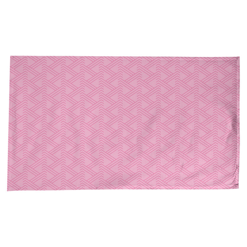 Nappe zig zag classique, Rose