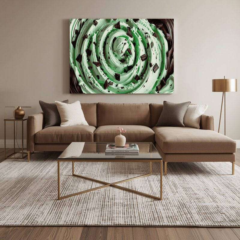 Art mural sur toile, Desserts, H 20 po x l 30 po