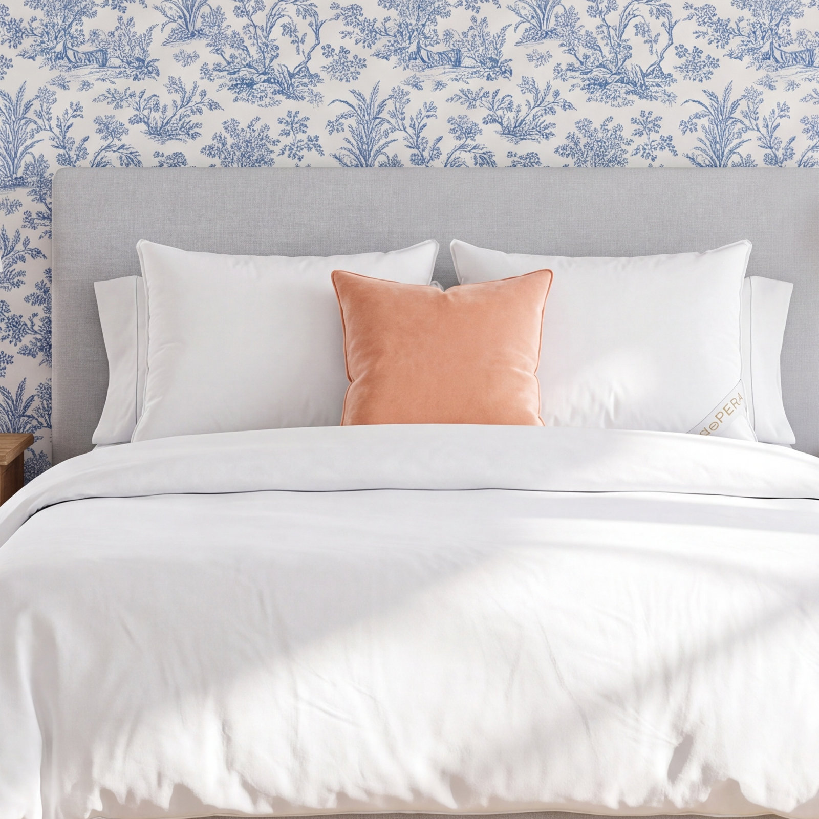 Down Blend Pillow, King, Firm