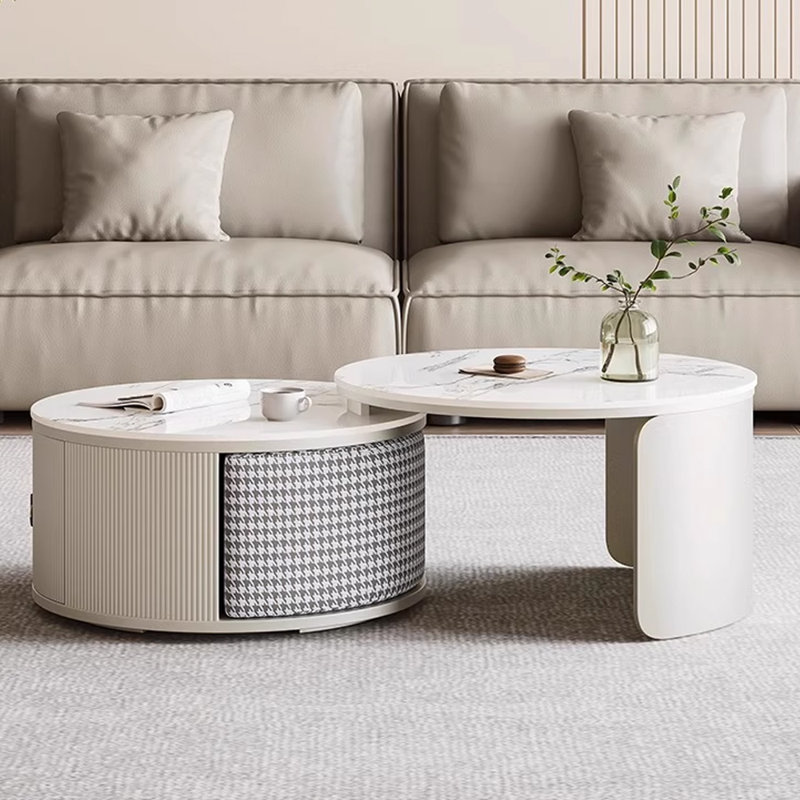 Table basse Luxury, Crème