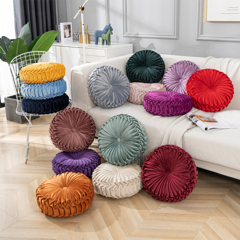 Ensemble de 2 coussins Classy Classy Velvet Pumpkin, Rosé