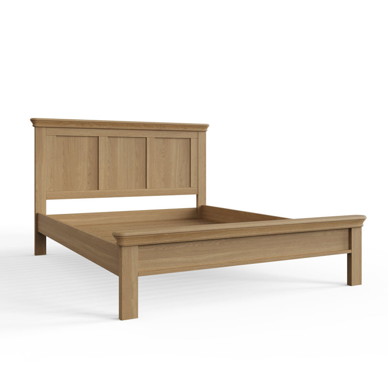 Joulon Solid Wood Storage Bed, Kingsize (5')