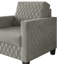 Chaise rembourrée en velours-83753447