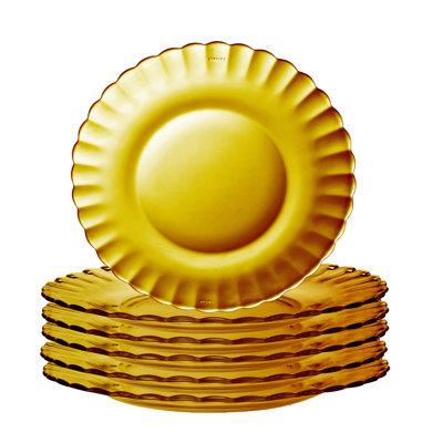 Duralex Picardie Amber Plates 23cm