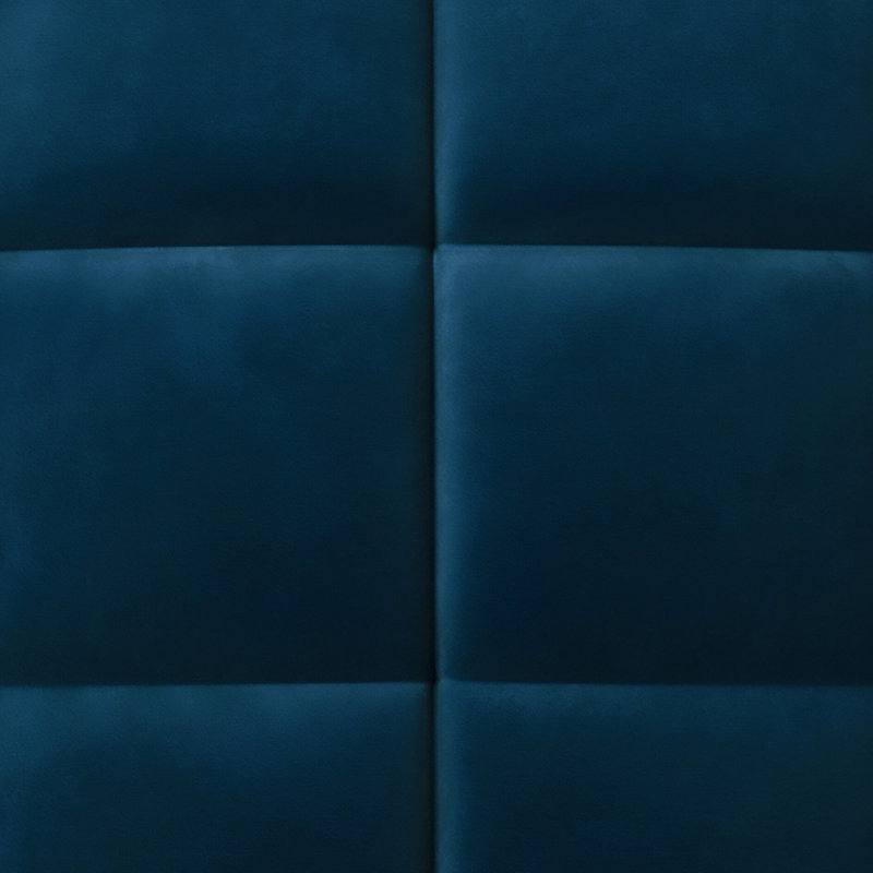Espen Accent Chair Blue Velvet Lounge chair, Blue