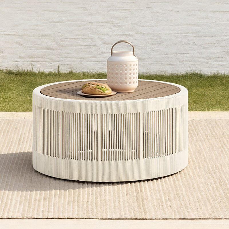 Round Outdoor Coffee Table
