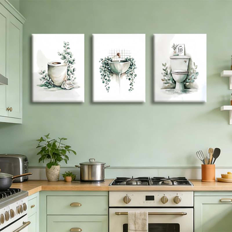3 Piece Wrapped Canvas Print