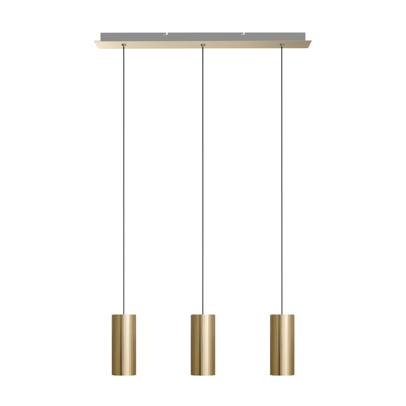 Bludovice 3 - Light Kitchen Island Pendant, Brass
