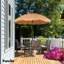 Parasol de plage avec sac de transport Shanecia Thatch-1759732652
