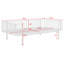 Structure de lit de jour en métal, support de lattes, sommier non requis-130155226-130155228