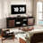 78'' Media Console TV Stand for TVs up to 85" with Open Shelf and Storage Cabinet