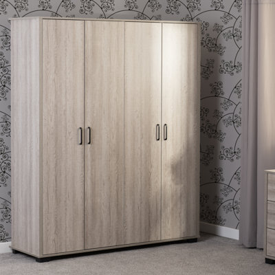 Naisha 4 Door Wardrobe