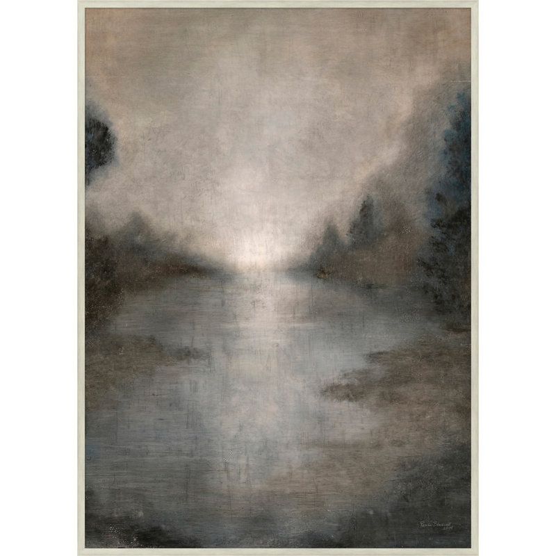 Cool Dawn - Peinture sur toile encadrée
