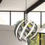 Swirl 9-Light Globe Pendant