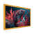 Impression dorée sur toile encadrée sélectionné