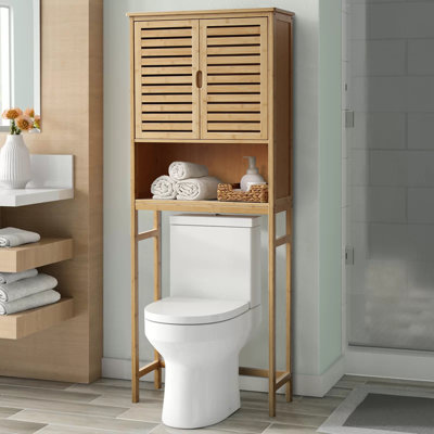 Armoire de rangement en bambou Donnell