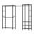 Clothing Garment Rack, Heavy Duty Clothes Rack, Freestanding Clothes Racks With Steel Frame, 800 Lbs Load Capacity Closet Wardrobe With Storage Shelves For Bedroom, Clothing Store, Hallway