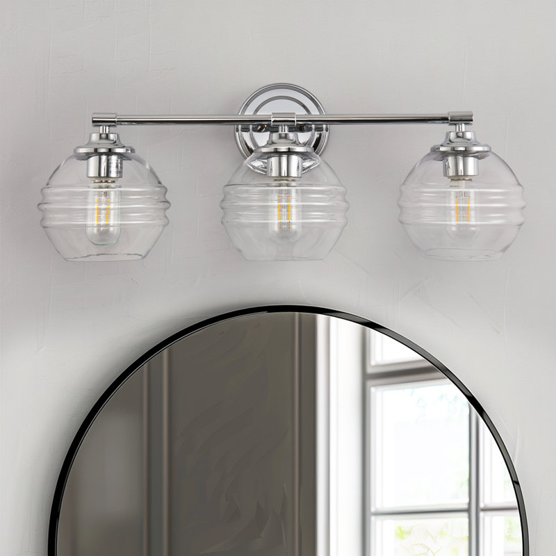 Éclairage pour meuble-lavabo à 3 lumières Yeilyn